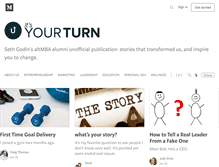 Tablet Screenshot of itsyourturnblog.com